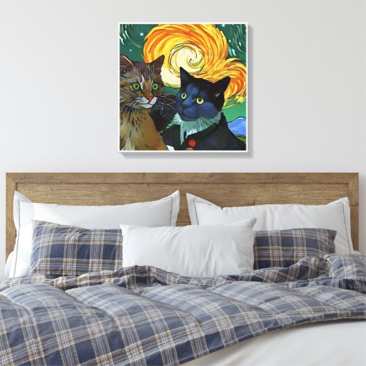 Promesas y sueños canvas afdruk (Insitu (Slaapkamer))