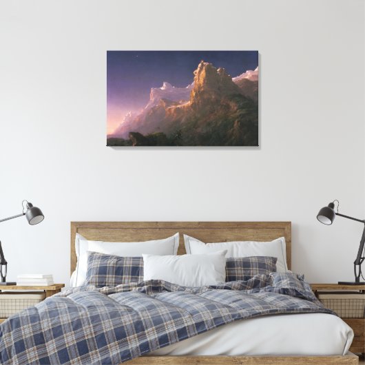 Prometheus Bound (door Thomas Cole) Canvas Afdruk (Insitu (Slaapkamer))