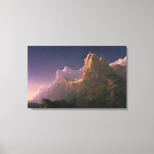 Prometheus Bound (door Thomas Cole) Canvas Afdruk (Voorkant)