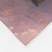 Prometheus Bound (door Thomas Cole) Fleece Deken (Hoek)