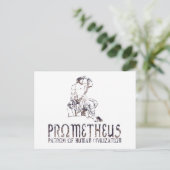 Prometheus Briefkaart (Staand voorkant)