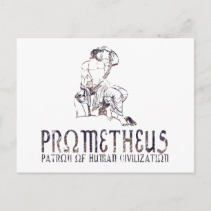 Prometheus Briefkaart