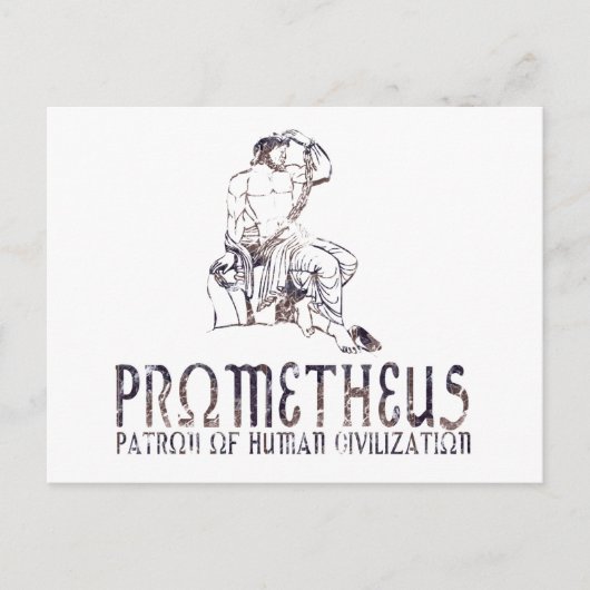 Prometheus Briefkaart (Voorkant)
