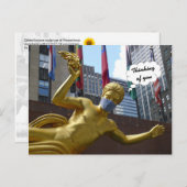 Prometheus, denken aan u - briefkaart (Voorkant / Achterkant)