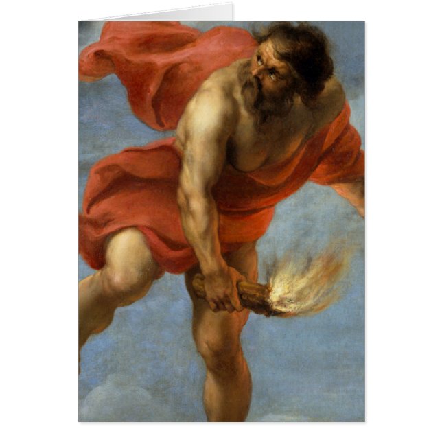 Prometheus die vuur vervoert (Voorkant)