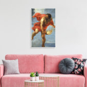 Prometheus die vuur vervoert canvas afdruk (Insitu (Woonkamer))