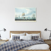 Prometheus en Melpomene in de Golf van Riga Canvas Afdruk (Insitu (Slaapkamer))