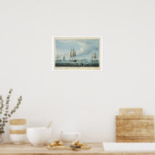 Prometheus en Melpomene in de Golf van Riga Poster (Keuken)
