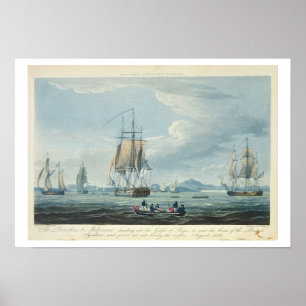 Prometheus en Melpomene in de Golf van Riga Poster