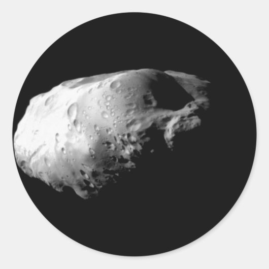 Prometheus S/1980 S27 Ronde Sticker (Voorkant)