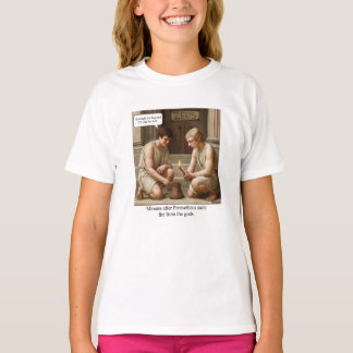 Prometheus stal het vuur van de goden. t-shirt