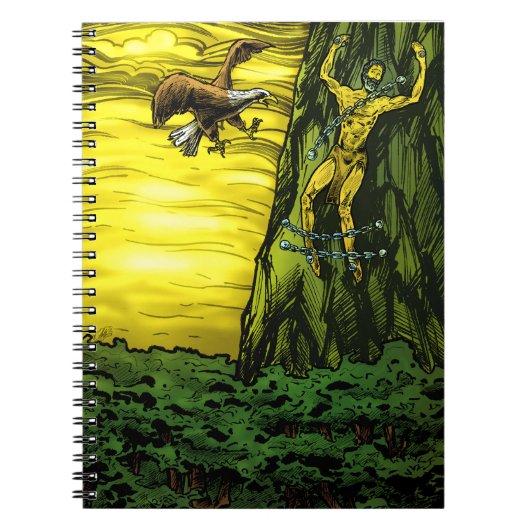 Prometheus's Punishment Notitieboek (Voorkant)