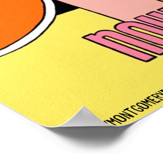 "Promiscious" afdruk Poster (Hoek)