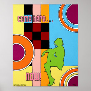 "Promiscious" afdruk Poster