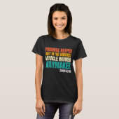 Promise Keeper Miraker Worker Waymaker Christelijk T-shirt (Voorkant volledig)