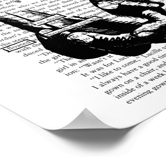 Promise (The Great Gatsby) Poster (Hoek)