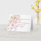 Promise-Wenskaart Kaart (Gele Bloem)