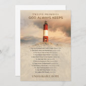 Promises Card Menu (Voorkant / Achterkant)