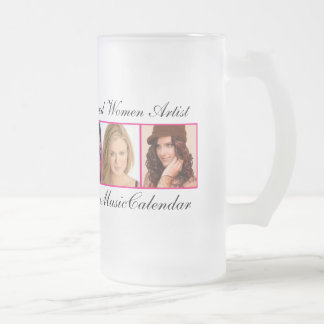 PROMO 5 BRILLIANTE VROUWEN VAN MYSPACE CALENDAR MATGLAS BIERPUL