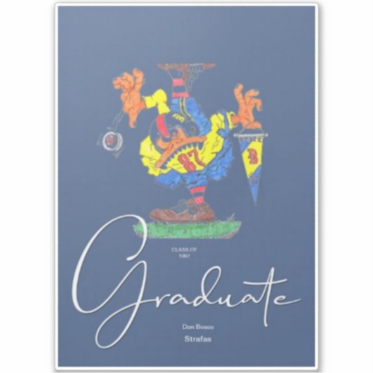 Promo 87 DB LPZ Sticker (Voorkant)