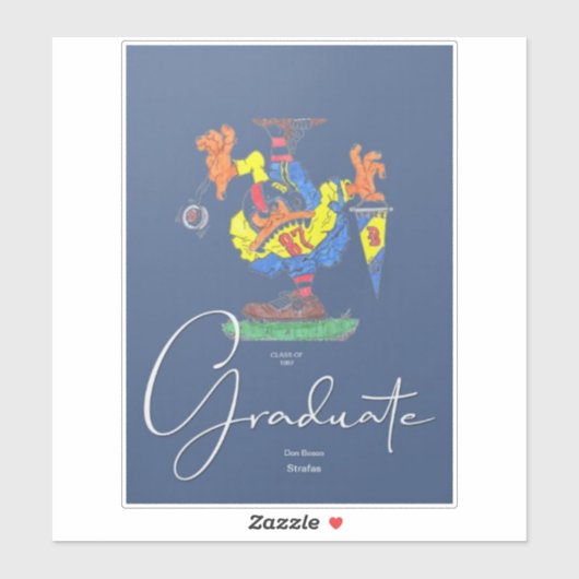 Promo 87 DB LPZ Sticker (Vel)