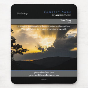 Promo Mousepad Spectacular Sky Theme - HAMbyWG Muismat