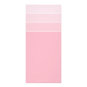 PROMO PRIJS DIENSTEN LIJST moderne chique roze omb Reclamekaart (Achterkant)