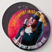 Promo Ronde Button 6,0 Cm (Voorkant /achterkant)