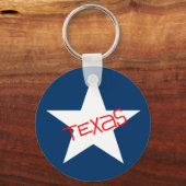 Promo Sleutelhanger Texas Lone Star State Flag Gif (Voorkant)