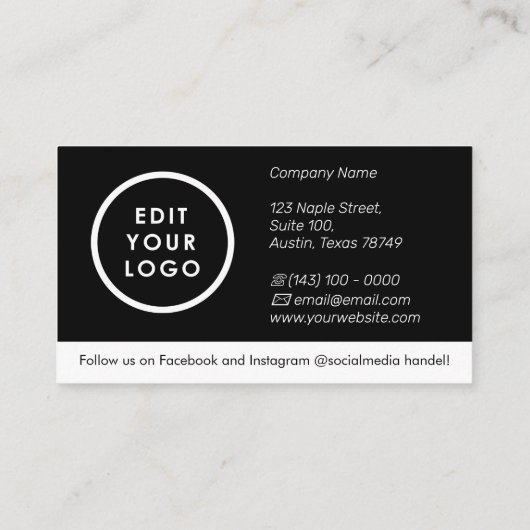 Promo-Visitekaartje Informatiekaartje (Achterkant)