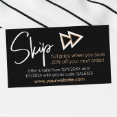 Promo-Visitekaartje Informatiekaartje