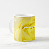 Promo Visitekaartje Mok Yellow Rose - HAMbyWG (Voorkant links)