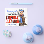  promo voor schoorsteenreiniging van schoorsteenve flyer (Enkel)