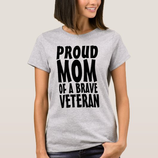PROMOMMA VAN EEN VETERAN T-SHIRTS (Voorkant)