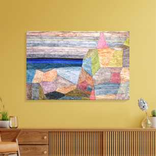 Promontorio Ph   Paul Klee   Canvas Afdruk