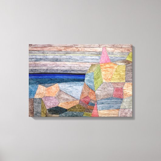 Promontorio Ph | Paul Klee | Canvas Afdruk (Voorkant)