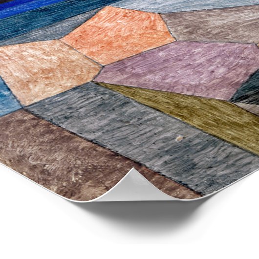 Promontorio Ph | Paul Klee | Poster (Hoek)