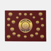 Promoot Business Company Logo Merk Custom Deurmat (Voorkant)