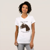 Promoot de Geit - Alpine Goat Portrait T-shirt (Voorkant volledig)