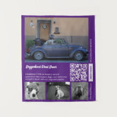 Promoot je Great Dane Kennel Wandkleed (Voorkant)