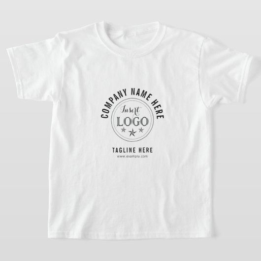 Promoot je merk met Custom Boys' Basic T-shirt (Laagn)