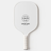 Promoot je merk met een witte pickleball paddle (Voorkant)