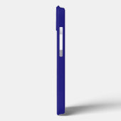 promoot jezelf | logo | monogram rood/blauw Case-Mate iPhone case (Achterkant / Links)