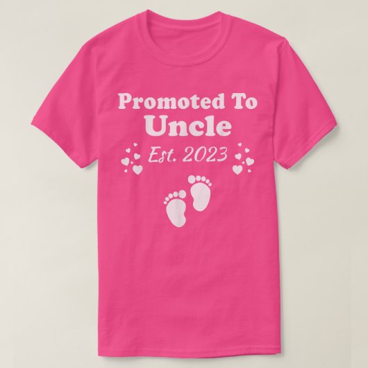 Promoot op oom Est T-shirt (Design voorkant)