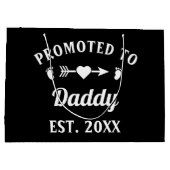 Promoot op papa Fatherhood Vaderdag Groot Cadeauzakje (Achterkant)