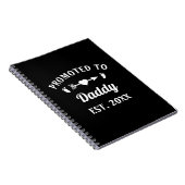 Promoot op papa Fatherhood Vaderdag Notitieboek (Rechterzijde)