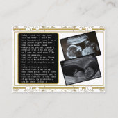 Promoot papa van bult naar papa: hilarische vaders aanbevelingskaartje (Voorkant)