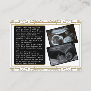 Promoot papa van bult naar papa: hilarische vaders aanbevelingskaartje