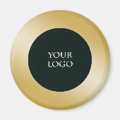 Promoot uw eigen zakelijke Logo, Gold Magneet (Voorkant)