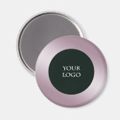 Promoot uw eigen zakelijke Logo, Roos Gold Magneet (Voorkant / Achterkant)